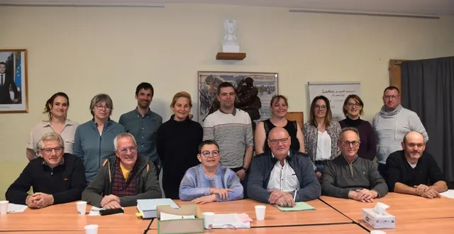 photo  une équipe prête à œuvrer pour la commune.   &copy;  le maine libre 