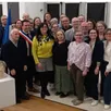 photo elke kappen (au centre, à côté de benoit cochet), maire de kamen, ville jumelée, était présente lors de l’installation du nouveau conseil municipal (manque arnaud guilbaud).