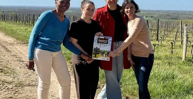 photo  de g. à d. : liliane duseaux (le clos des 3 rois), chloé milcendeau (château de fesles), stéphanie bouchet (l’ancienne boulangerie) et elisabeth nouteau (le domaine des gauliers).  &copy;  co 