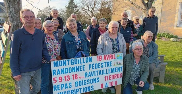 photo  le groupe de l’amicale de la jaille-yvon et montguillon s’est réuni ce 20 mars pour préparer la grande rando du 19 avril.  &copy;  co 