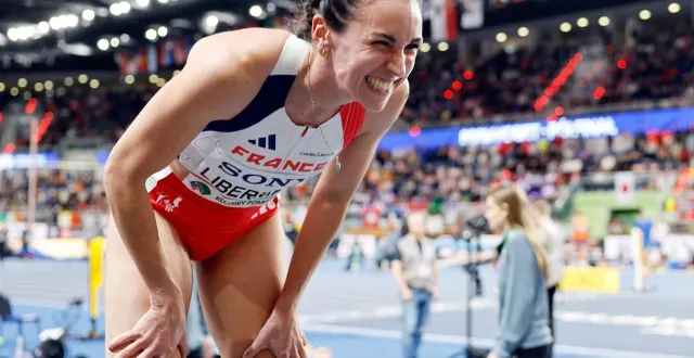 photo  clara liberman a pris la sixième place des championnats du monde en salle à torun, sur 800 m.  &copy;  afp 