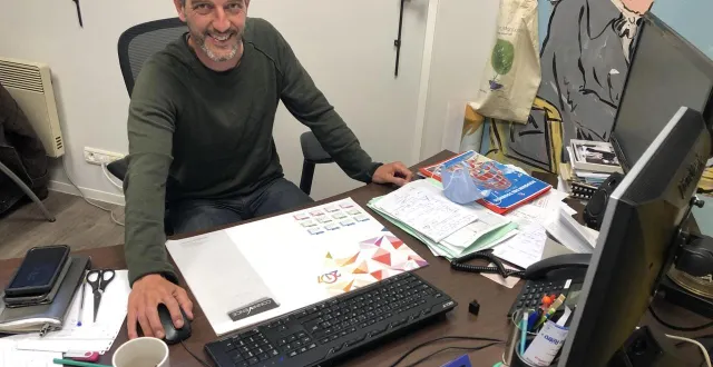 photo  richard le normand, directeur du carroi à la flèche (sarthe), dans son bureau.  &copy;  archives ouest-france 
