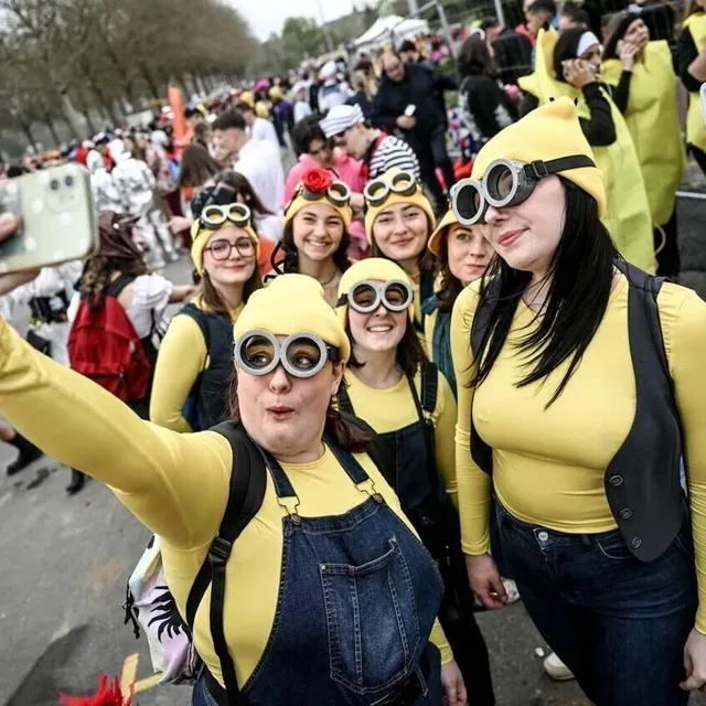 photo parce qu’il n’y a pas de carnaval sans minions. réussi !  ©  ouest-france