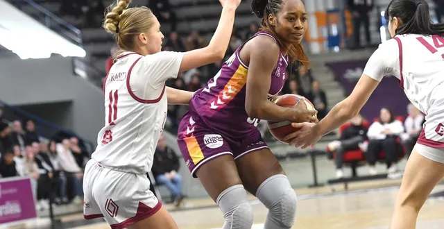 photo  victoria majekodunmi peine à retrouver son rayonnement en ligue féminine.  &copy;  co michel durigneux 
