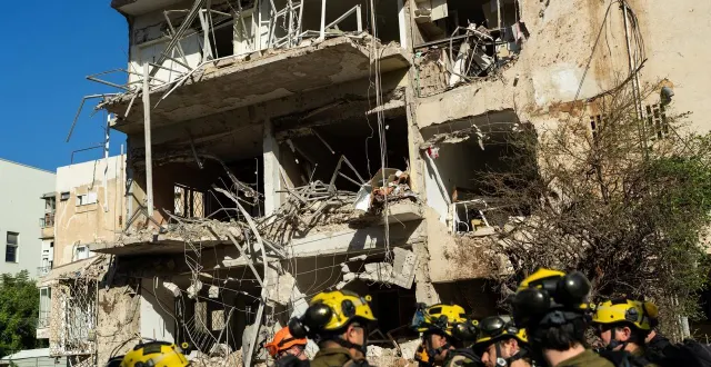 photo  israël connaît aussi son lot de destructions.  &copy;  getty images via afp 