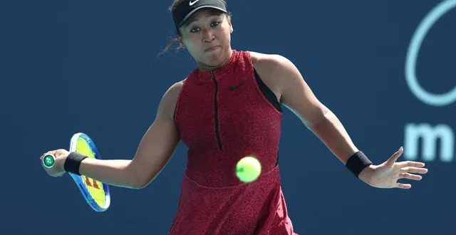 photo  naomi osaka a évoqué son éventuel retrait du circuit wta à la suite de sa défaite contre talia gibson à miami.  &copy;  al bello / getty images via afp 