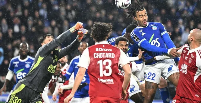 photo  au match aller, le stade brestois était allé gagner en alsace.  &copy;  afp 