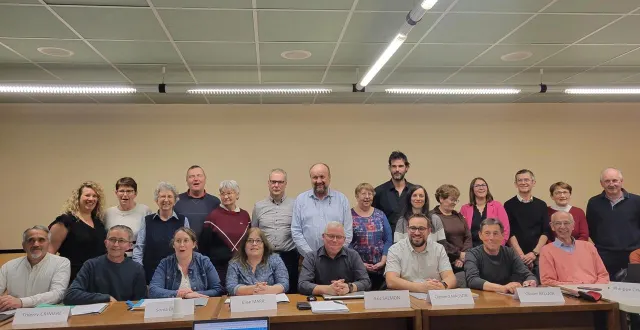 photo  le conseil municipal de loir-en-vallée.  &copy;  le maine libre 