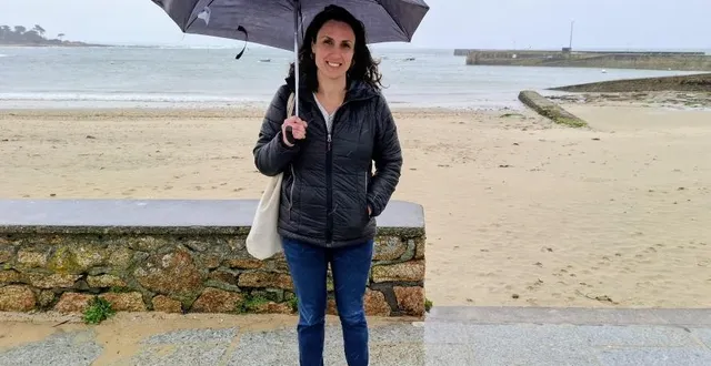 photo  justine le gall raconte l’histoire du patrimoine à travers des petites histoires au beurre salé.  &copy;  ouest-france 