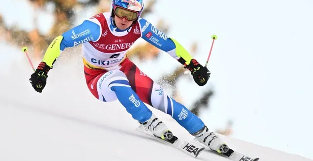 photo  alexis pinturault participe à sa dernière compétition en ski alpin, en norvège, ce mardi 24 mars.  &copy;  fabrice coffrini/afp 