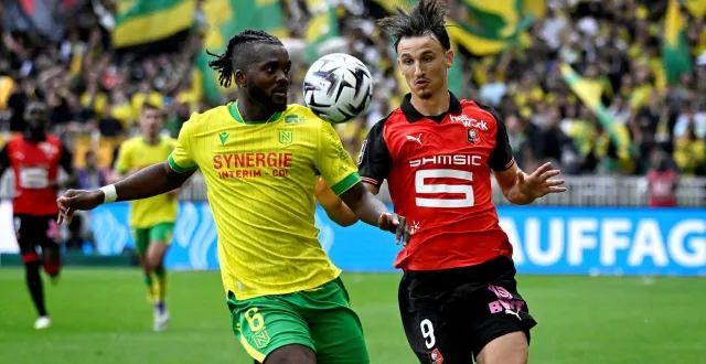 photo  estéban lepaul et les rennais disputeront le derby le 26 avril.  &copy;  marc ollivier/ouest-france 