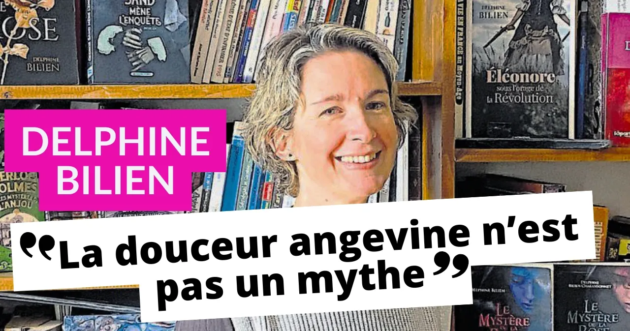 photo delphine bilien redessine l’anjou à travers ses romans
