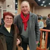 photo  martine deshayes et stéphane lechevalier étaient présents, dimanche soir, pour le dépouillement du 2e tour des élections municipales 2026, à livarot. 