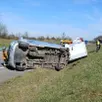photo  un camion s’est accidenté sur l’a28 entre alençon et le mans mardi 24 mars 2026. 