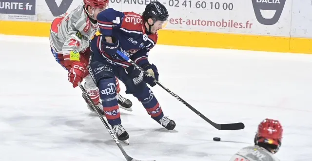 photo  le 30 janvier dernier, angevins et grenoblois s’affrontaient pour la quatrième fois de la saison à l’iceparc.  &copy;  sébastien aubinaud 