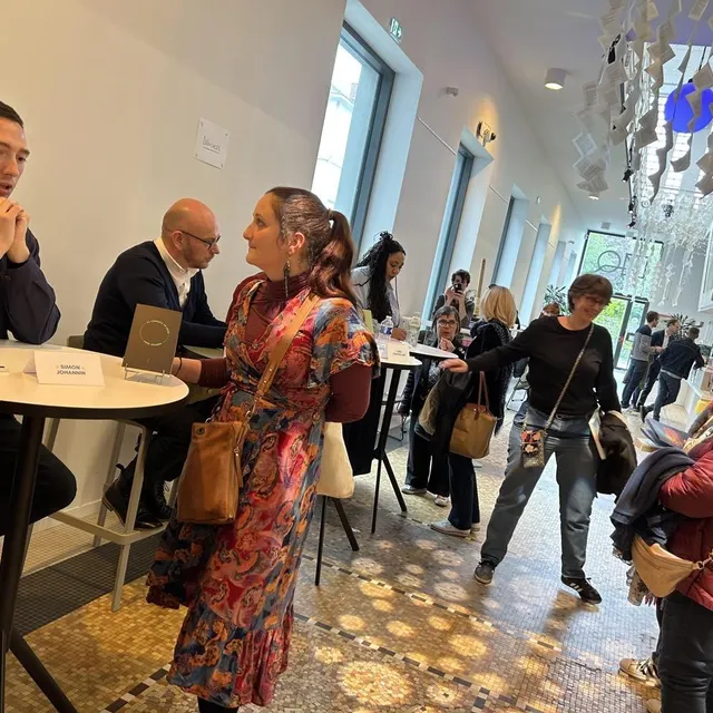 photo le festival du premier roman est le bon endroit pour rencontrer des auteurs.  ©  ouest-france