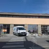 photo  les travaux sont toujours en cours sous le marché couvert de bressuire. 