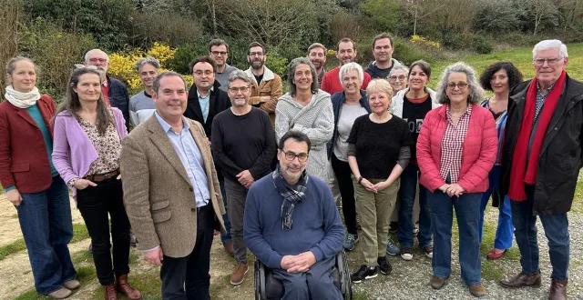 photo  jérôme foyer était la tête de liste de « mûrs-erigné en actes », porté par le collectif du même nom.  &copy;  co – fabienne supiot 