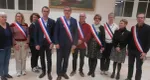 photo  Au centre, le maire de Montval-sur-Loir, Hervé Roncière, entouré des maires délégués 