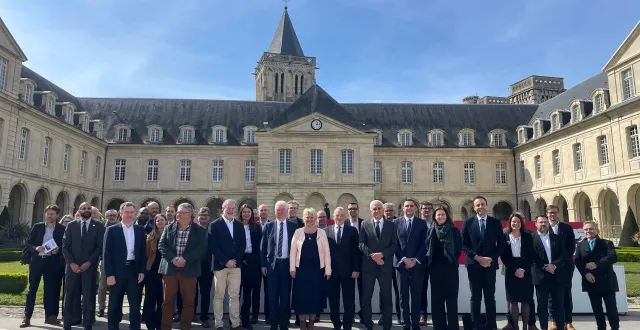 photo  les acteurs de ce fonds d’investissement régional : la région normandie, normandie capital, le crédit agricole normandie-seine, groupama centre manche et normandie aeroespace.  &copy;  ouest-france 