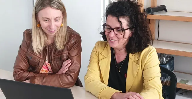 photo  marie sauvaitre, adjointe aux solidarités actives et mathilde cornu, directrice du centre communal d’action sociale.  &copy;  archives co 