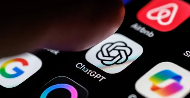 photo  chatgpt revendique 18 millions d’utilisateurs en france.  &copy;  photo : matthias balk / dpa picture-alliance via afp 