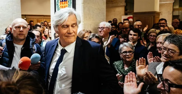 photo  stéphane le foll, maire du mans (sarthe), a remporté le second tour de l’élection municipale de mars 2026.  &copy;  ouest-france 