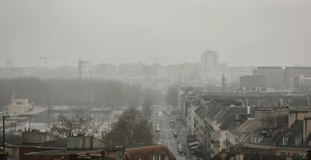 photo  au cours des trois dernières semaines du mois de mars 2026, la normandie a connu deux épisodes de pollution de l’air.  &copy;  charles bury / ouest-france 