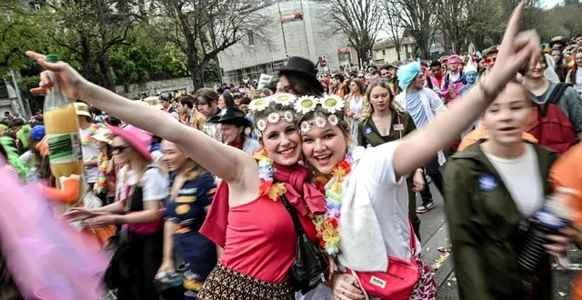 photo  le carnaval étudiant s’élancera dans les rues de caen (calvados), ce jeudi 26 mars 2026. l’an dernier, plus de 36 000 carnavaliers avaient participé à la fête.  &copy;  archives martin roche, ouest-france 