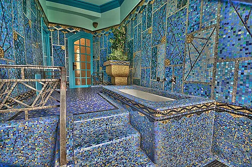 Salle de bain dans la Maison Bleue