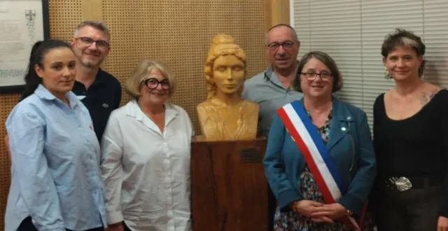 photo  de gauche à droite : célia gazon, cyril perperot, brigitte bodin, jean-paul beaumont, francette griffon et cécile rivron (absent dimitri thomas).  &copy;  co 