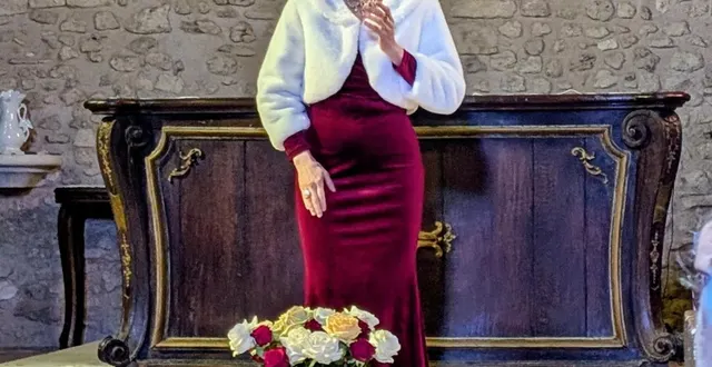 photo  cécile besnard, soprano, a transporté son auditoire.  &copy;  le maine libre 