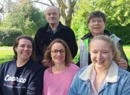 photo  de gauche à droite fanny-bérénice lopez, armand renier, émilie boisson, josette renaudin et lucie roig. 