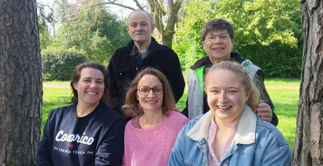 photo  de gauche à droite fanny-bérénice lopez, armand renier, émilie boisson, josette renaudin et lucie roig.  &copy;  le maine libre 