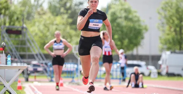 photo  elisa pineau, vice championne de france de l’heptathlon, a annoncé ce mardi 24 mars être atteinte d’un cancer du sein.  &copy;  stefano nicoli / afp 
