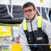 photo  hugo cardon sera de nouveau au départ de la solitaire du figaro, en mai. 