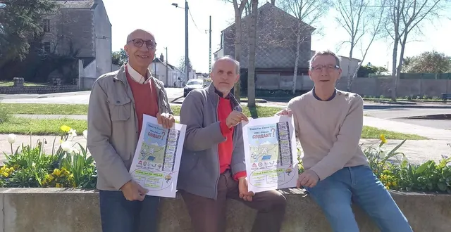 photo  des membres d’addult présentent la soirée débat du 3 avril : claude léger, michel galisson, président de l’association et ludovic raimbault  &copy;  ouest-france 
