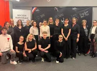 photo  beaucoup d’apprentis coiffeurs ont été médaillés. onze participeront aux épreuves régionales. 