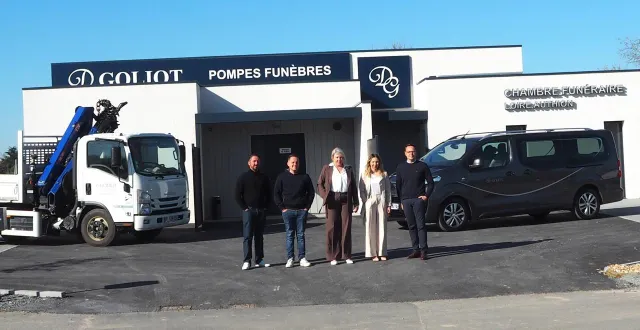 photo  la chambre funéraire des pompes funèbres goliot ouvrira ses portes à loire-authion en avril prochain.  &copy;  co 