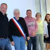 photo  de gauche à droite, julien gautier, adjoint, catherine donné, maire, nicolas bernat, corinne léguillon, audrey couronne et sylvain cassini, tous les quatre, adjoints. 