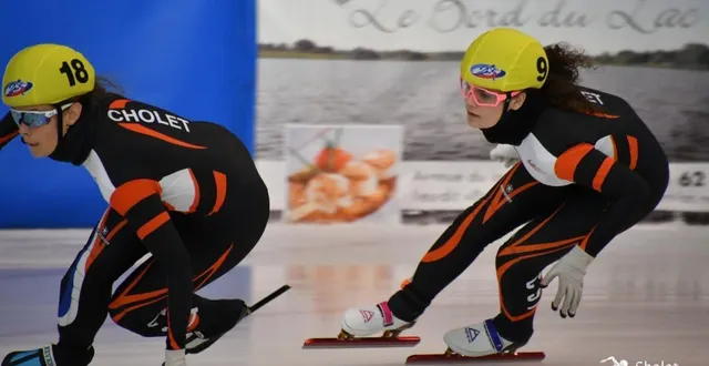 photo  maïwenn langevin participe à ses derniers championnats de france juniors, un an après avoir brillé à ceux organisés à cholet, fin mars 2025.  &copy;  cholet short track - cécile chiron 