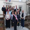 photo  béatrice stephan et une partie de son conseil municipal. 