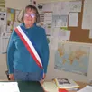 photo  nathalie thiebaud, 64 ans, adjointe depuis 2011 a été élue maire. 