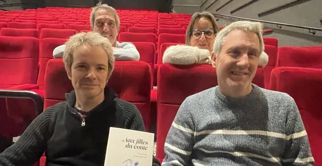 photo  les organisateurs, ici lors de la conférence de presse d’annonce de ce festival, espèrent pouvoir le reporter.  &copy;  le maine libre - louis gohin 