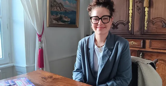 photo  estelle pellerin, présidente de l’association don vivant et l’organisatrice du festival du même nom, à villedieu-les-poêles (manche), le 6 juin 2026.  &copy;  ouest-france 