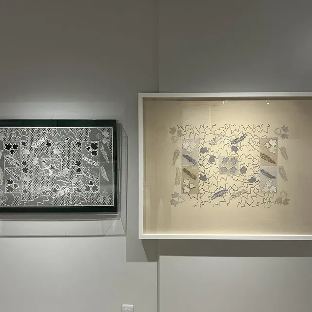 L’appropriation d’un sujet par les dentellières d’Alençon (à droite) et du Puy-en-Velay (à gauche) peut être complètement différente. Ouest-France photo l’appropriation d’un sujet par les dentellières d’alençon (à droite) et du puy-en-velay (à gauche) peut être complètement différente. © ouest-france