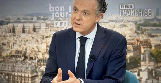photo  le maire d’angers était l’invité de la matinale de tf1 ce mercredi.  &copy;  tf1 