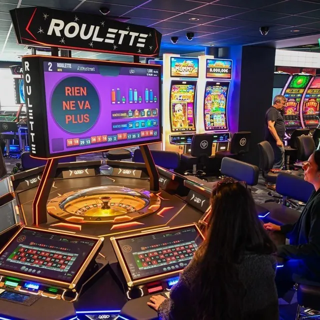 photo 125 machines à sous sont à l’étage du casino.  ©  co – laurent combet