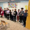 photo  le cercle vincent muselli est allé à la rencontre des élèves de l’école vincent-muselli à argentan, vendredi. 