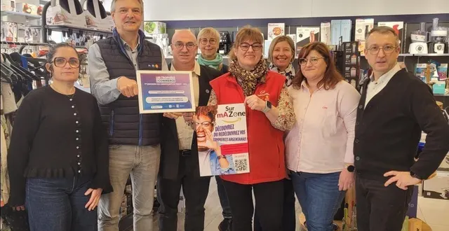 photo  les commerçants d’argentan membres de la fcai ont été récompensés par la cci ouest normandie.  &copy;  fcai 